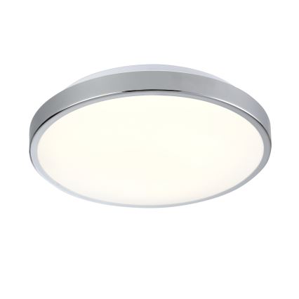 LED stropna svetilka LIBRA LED/24W/230V 4000K premer 39 cm sijajni krom