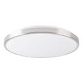 LED stropna svetilka LIBRA LED/24W/230V Ø 39 cm sijajni krom