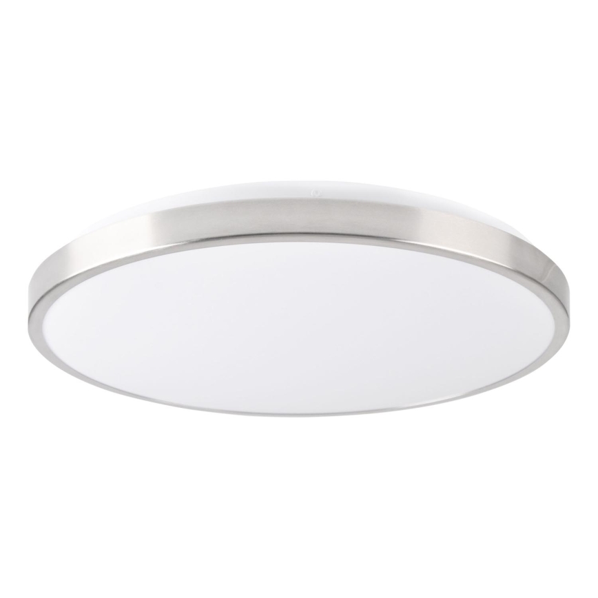 LED stropna svetilka LIBRA LED/24W/230V Ø 39 cm sijajni krom