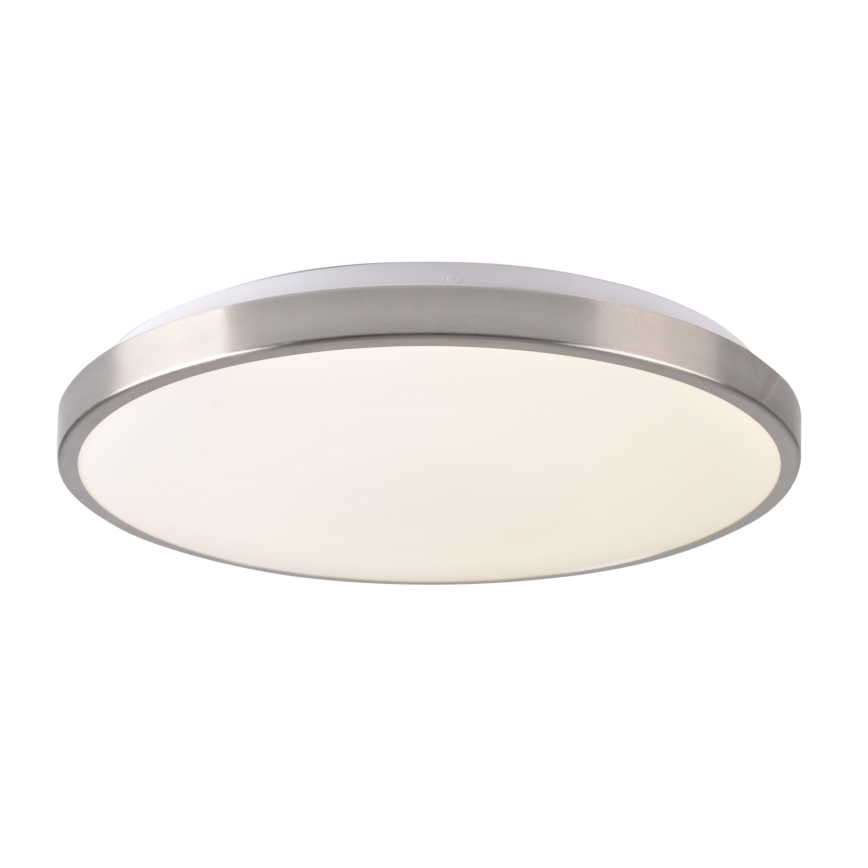 LED stropna svetilka LIBRA LED/24W/230V Ø 39 cm sijajni krom
