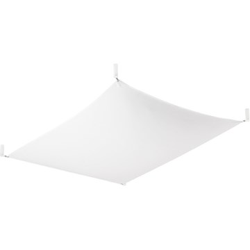 LED stropna svetilka LUNA 2xG13/8,5W/230V 8x10,5 cm bela