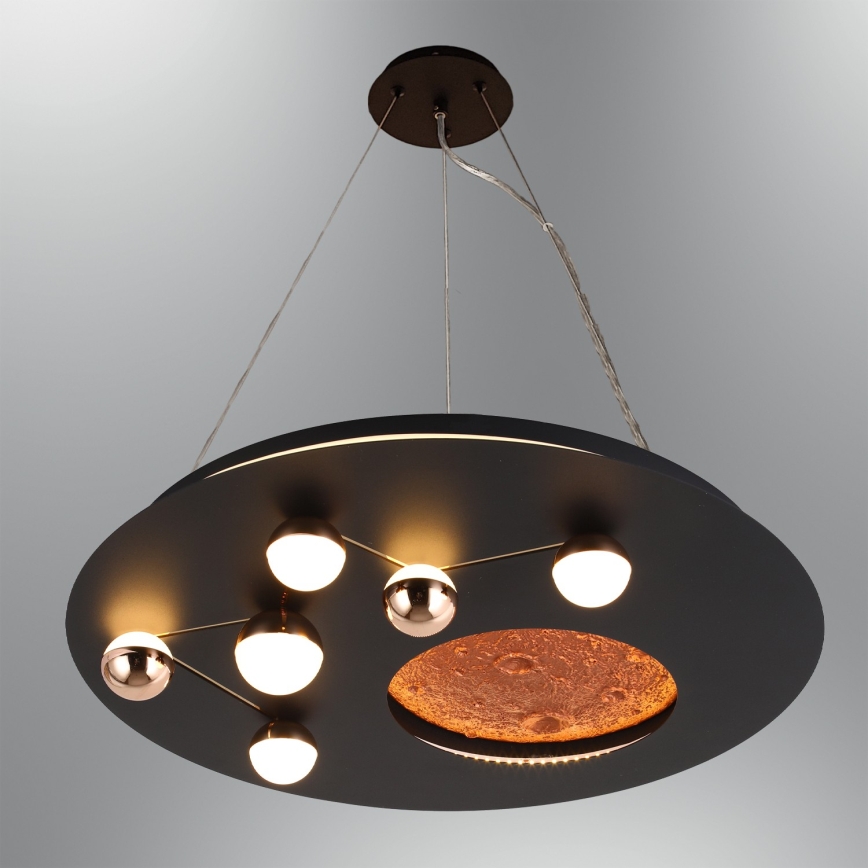 LED stropna svetilka MARS LED/48W/230V 3000K črna