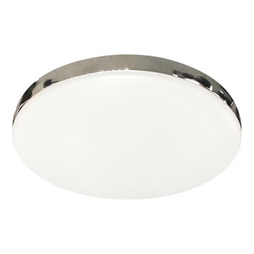 LED stropna svetilka MAYA LED/10W/230V premer 26 cm sijajni krom