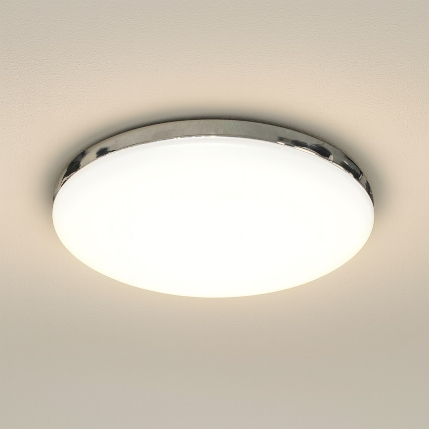 LED stropna svetilka MAYA LED/36W/230V premer 50 cm sijajni krom