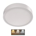LED Stropna svetilka NEXXO LED/21W/230V 3000/3500/4000K pr. 22,5 cm bela