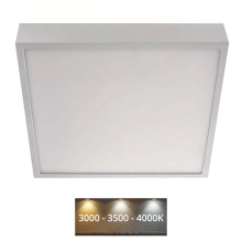 LED Stropna svetilka NEXXO LED/28,5W/230V 3000/3500/4000K 30x30 cm bela