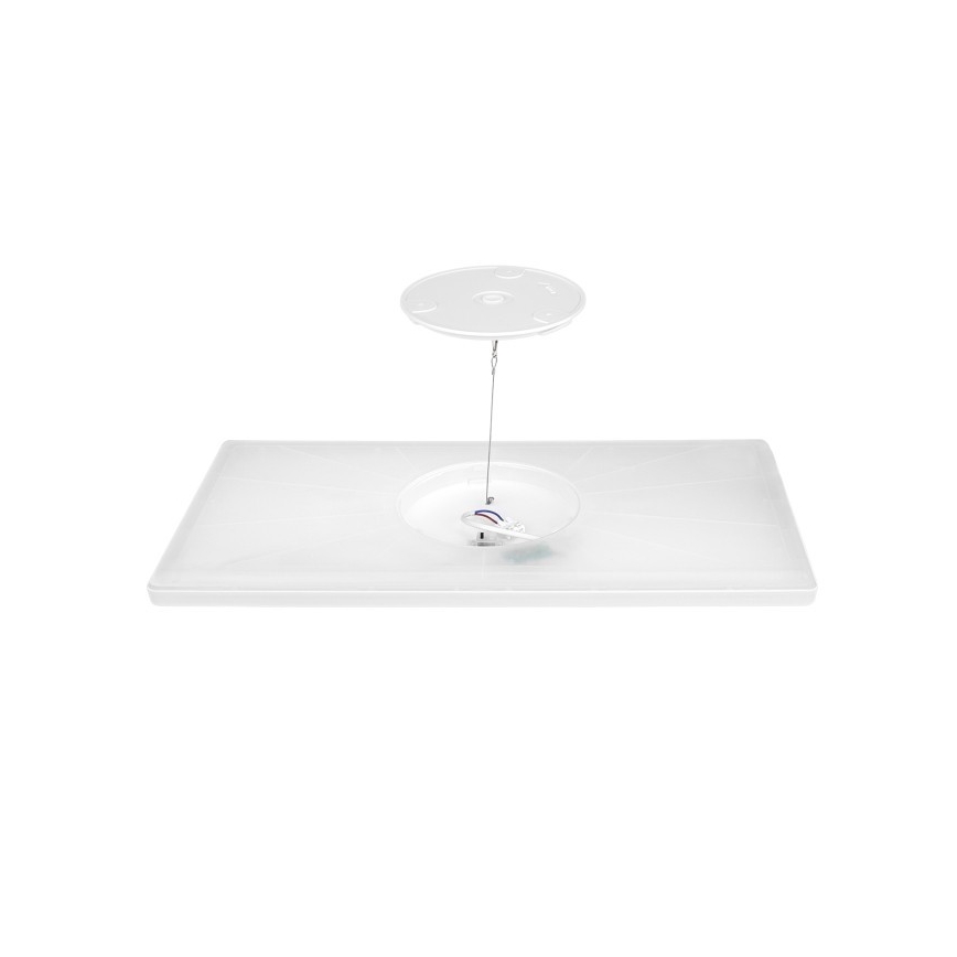 LED Stropna plošča NIVERA LED/32W/230V IP54 3000/4000/6000K 29,5x59,5 cm bela