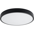 LED stropna svetilka ONYX LED/48W/230V, premer 60 cm, črna