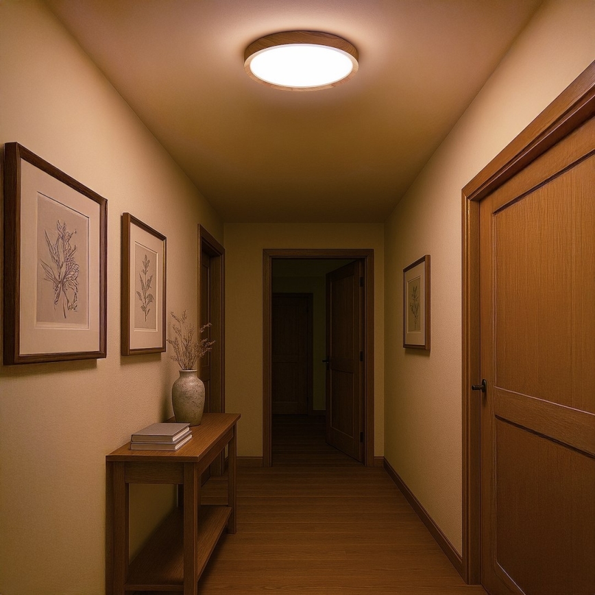 LED stropna svetilka ORINOKO LED/36W/230V, premer 48 cm, bež