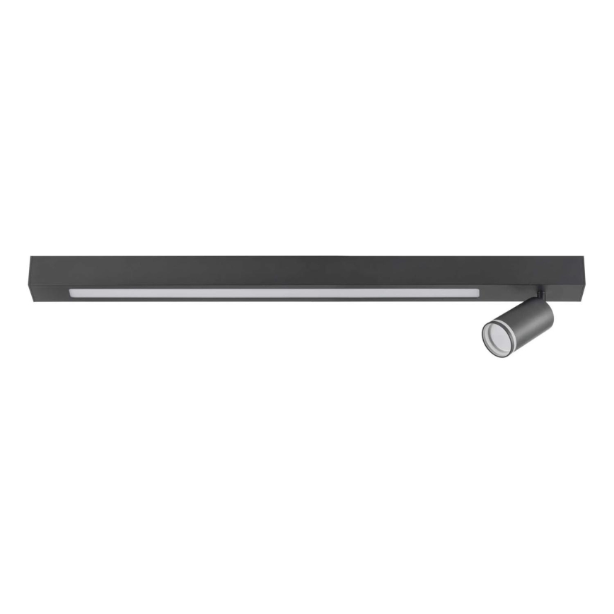 LED Stropna svetilka PARIZ LED/24W/230V + 1xGU10/10W črna