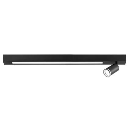 LED Stropna svetilka PARIZ LED/24W/230V + 1xGU10/10W črna