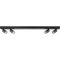 LED Stropna svetilka PARIZ LED/24W/230V + 4xGU10/10W črna