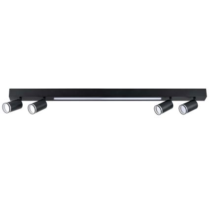 LED Stropna svetilka PARIZ LED/24W/230V + 4xGU10/10W črna