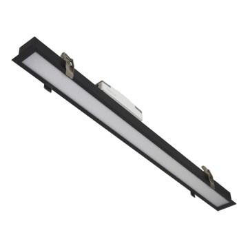 LED stropna svetilka REDOM LED/24W/230V 4000K 60 cm črna