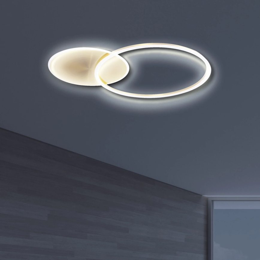 LED Stropna svetilka ROMAN LED/33W/230V 4000K zlata