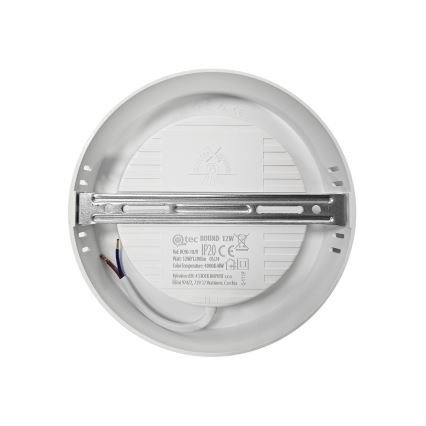 LED Stropna svetilka ROUND LED/12W/230V 4000K pr. 16,7 cm bela