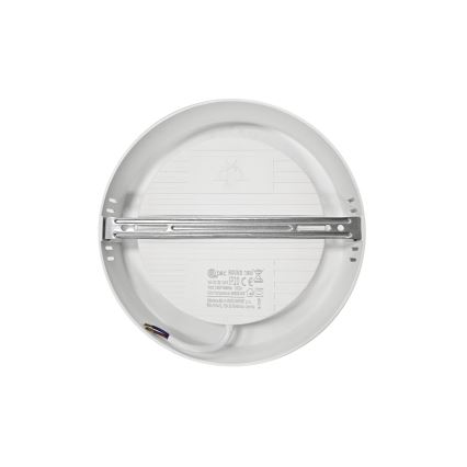 LED Stropna svetilka ROUND LED/18W/230V 4000K pr. 21,5 cm bela
