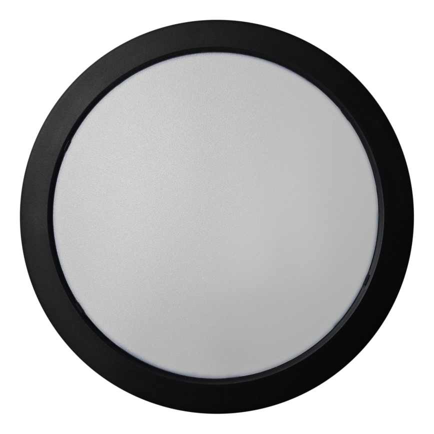 LED Stropna svetilka ROUND LED/24W/230V 4000K pr. 28,8 cm črna
