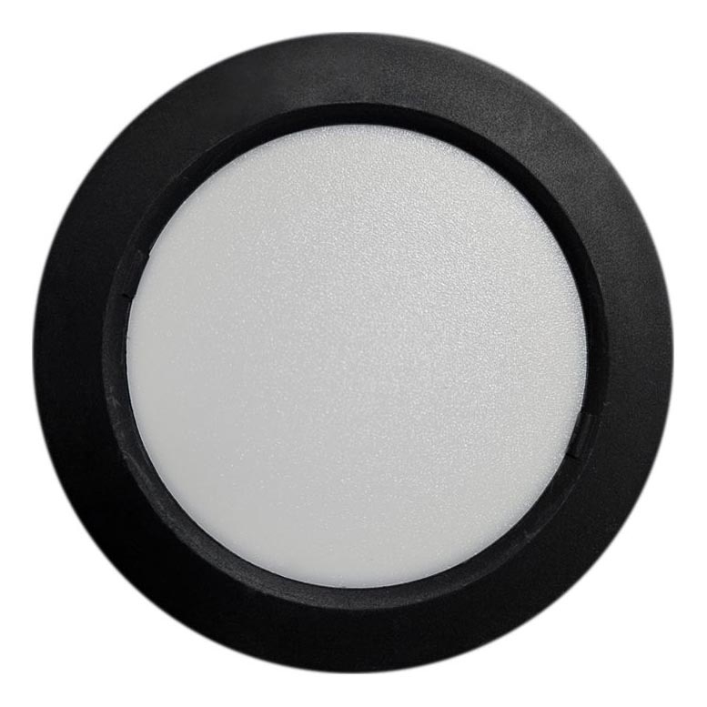 LED Stropna svetilka ROUND LED/6W/230V 4000K pr. 12,1 cm črna