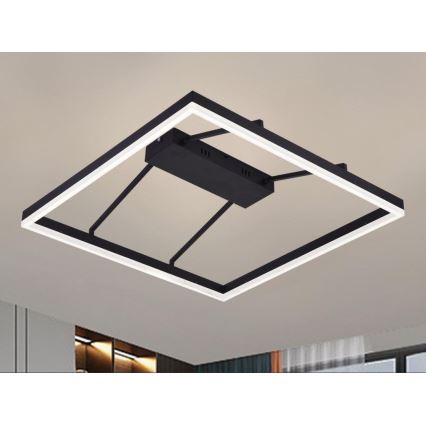 LED stropna svetilka s funkcijo zatemnitve LED/55W/230V 3000-6500K + daljinski upravljalnik