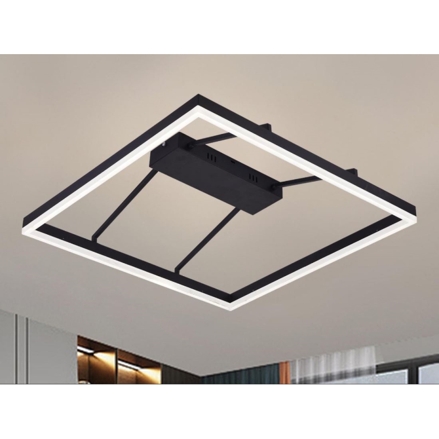LED stropna svetilka s funkcijo zatemnitve LED/55W/230V 3000-6500K + daljinski upravljalnik