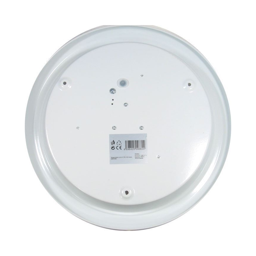 LED Stropna svetilka s PIR senzorjem LED/16W/230V 4000K