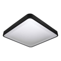 LED stropna svetilka s senzorjem gibanja in mraka WILTON LED/24W/230V 4000K 33x33 cm črna