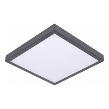 LED stropna svetilka s senzorjem gibanja in senzorjem mraka VITALI LED/24W/230V 4000K 33x33 cm antracitna