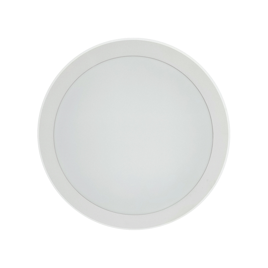 LED stropna svetilka s senzorjem gibanja LED/20W/230V 3000/4000/6500K premer 230 cm IP54 siva