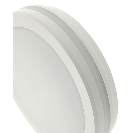 LED stropna svetilka s senzorjem gibanja LED/20W/230V 3000/4000/6500K premer 230 cm IP54 siva
