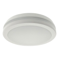 LED stropna svetilka s senzorjem gibanja LED/20W/230V 3000/4000/6500K premer 230 cm IP54 bela