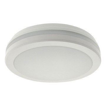 LED stropna svetilka s senzorjem gibanja LED/20W/230V 3000/4000/6500K premer 230 cm IP54 siva