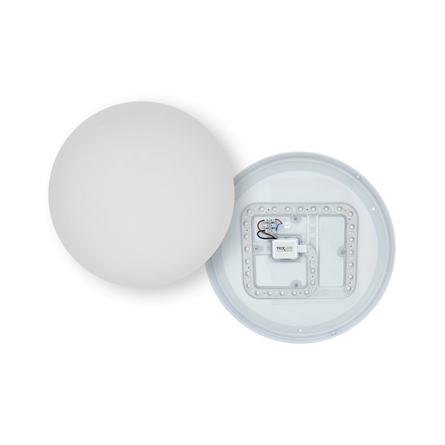 LED stropna svetilka s senzorjem gibanja LENA LED/24W/230V premer 37,3 cm bela