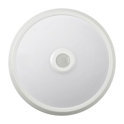LED Stropna svetilka s senzorjem SAMSUNG CHIP LED/12W/230V 3000/4000/6000K pr. 29 cm bela
