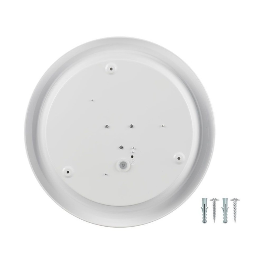 LED Stropna svetilka s senzorjem SAMSUNG CHIP LED/12W/230V 3000/4000/6000K pr. 29 cm bela