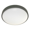 LED Stropna svetilka s senzorjem WILTON LED/24W/230V 4000K pr. 38 cm antracit