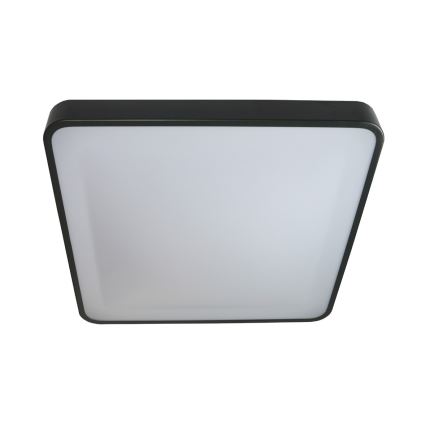 LED Stropna svetilka s senzorjem WILTON LED/24W/230V 37,5x37,5 cm antracit