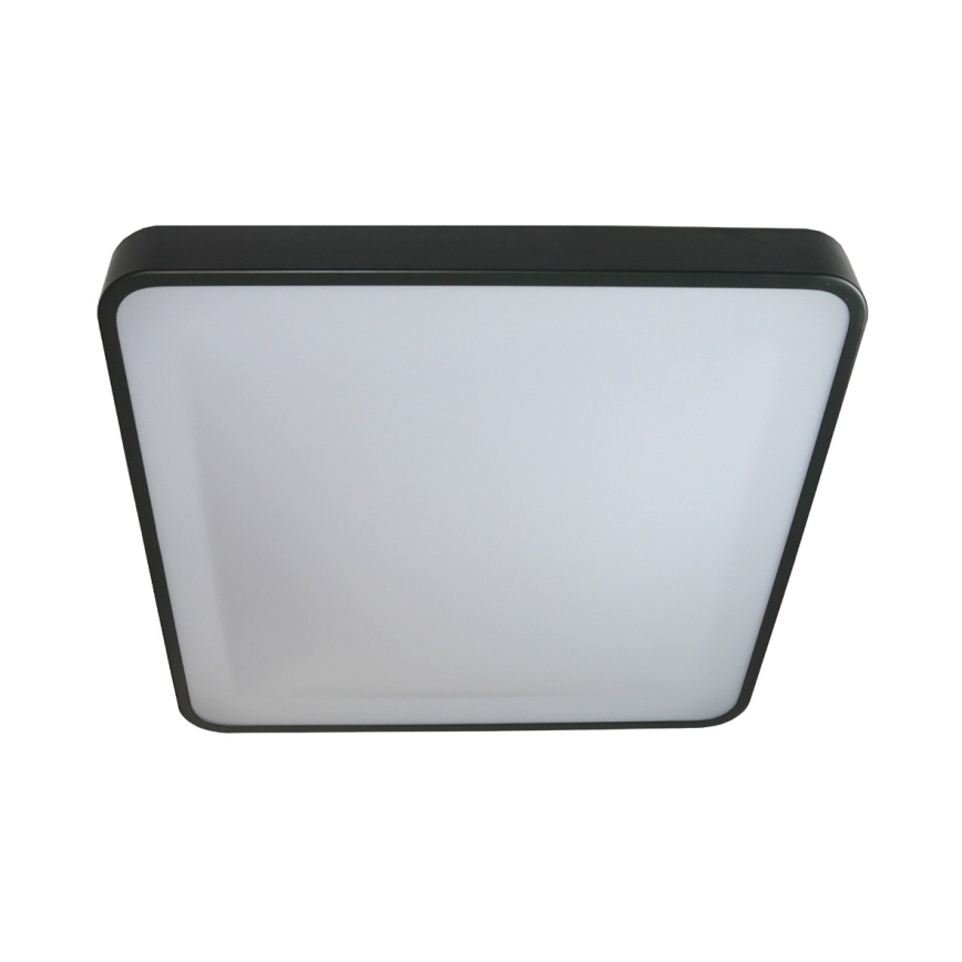 LED Stropna svetilka s senzorjem WILTON LED/24W/230V 37,5x37,5 cm antracit