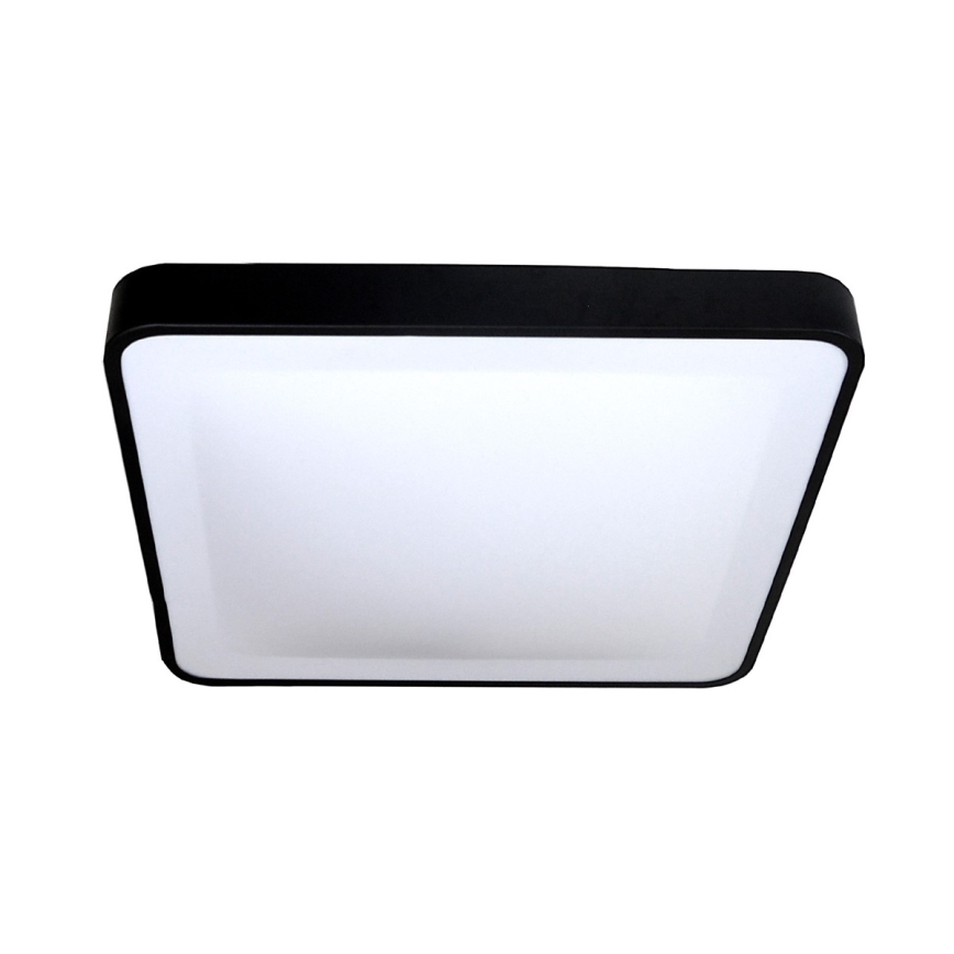 LED Stropna svetilka s senzorjem WILTON LED/24W/230V 37,5x37,5 cm črna