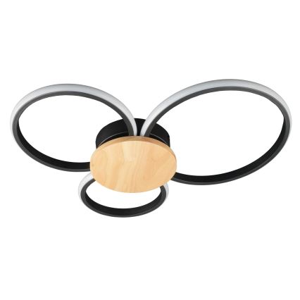 LED stropna svetilka SABINA LED/38W/230V, gumi les