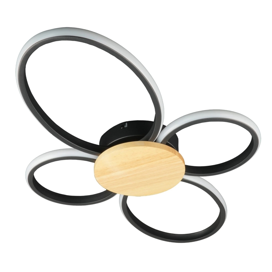 LED stropna svetilka SABINA LED/38W/230V, kavčukov les