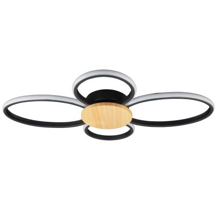 LED stropna svetilka SABINA LED/38W/230V, kavčukov les