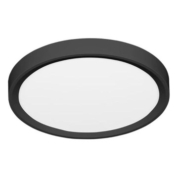 LED Stropna svetilka SALY LED/32W/230V 3000/4000/6000K pr. 40 cm IP40 črna