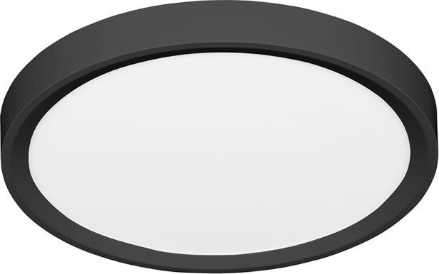 LED Stropna svetilka SALY LED/40W/230V 3000/4000/6000K pr. 50 cm IP40 črna