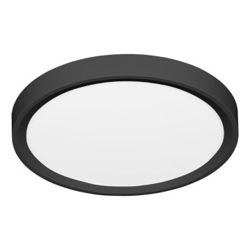 LED Stropna svetilka SALY LED/50W/230V 3000/4000/6000K pr. 60 cm IP40 črna