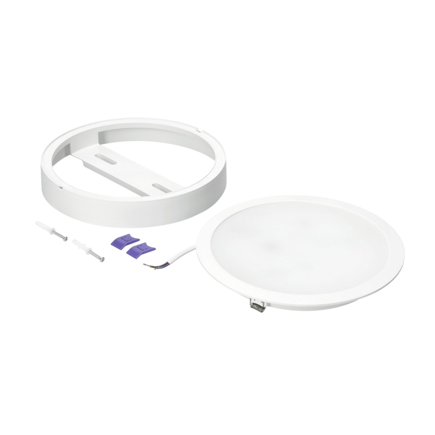 LED Stropna svetilka SIGARO CIRCLE LED/18W/230V 4000K IP40