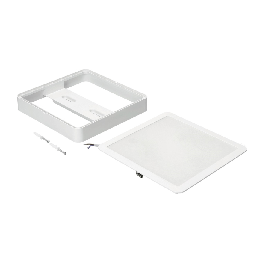 LED Stropna svetilka SIGARO SQUARE LED/18W/230V 4000K IP40