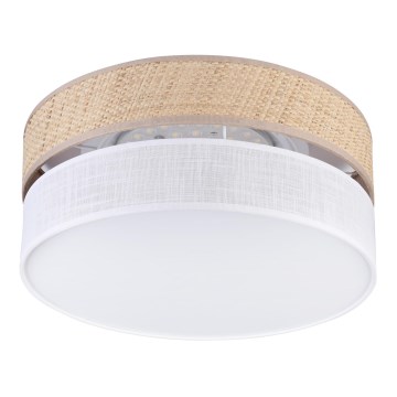LED stropna svetilka SIRJA BOHO LED/20W/230V 4000K premer 35 cm bežna/bela