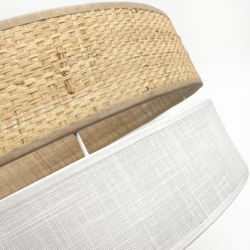 LED stropna svetilka SIRJA BOHO LED/20W/230V 4000K premer 35 cm bežna/bela