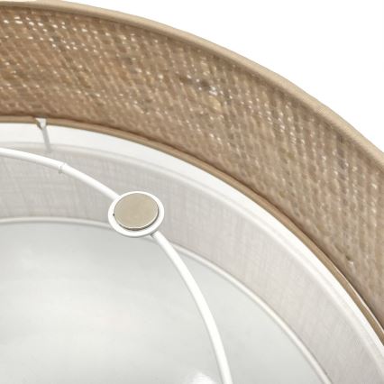 LED stropna svetilka SIRJA BOHO LED/20W/230V 4000K premer 35 cm bežna/bela